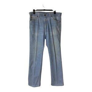 Vintage 70s Orange Tab Levi's Light Blue Jeans Men's Size 36 x 31 (W 36‎ L 31)